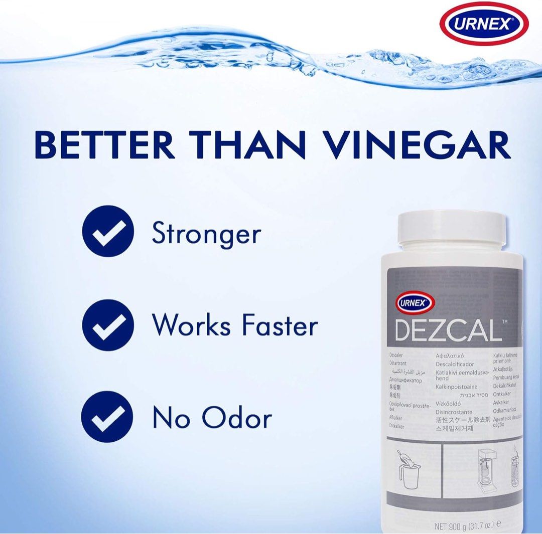Dezcal All Purpose Activated Descaling Powder, Coffee Descaler suitable