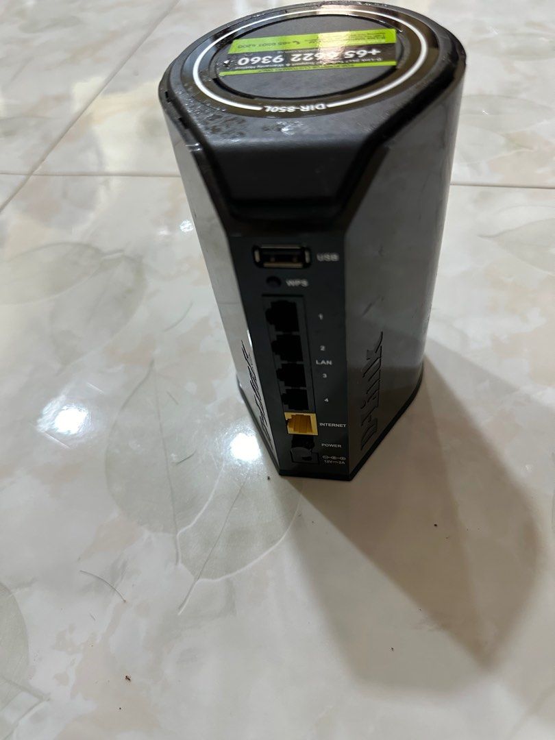 DIR 850L Router (Category: Networking) located in Canaman. Submitted by tribalcloud (Listing ID 1295041340, Image 2). Description: DIR 850L Router (no power adaptor) lost Wireless AC1200 Dual Band Gigabit Cloud Router https://dlink.am/mn/products/5/1846.html.