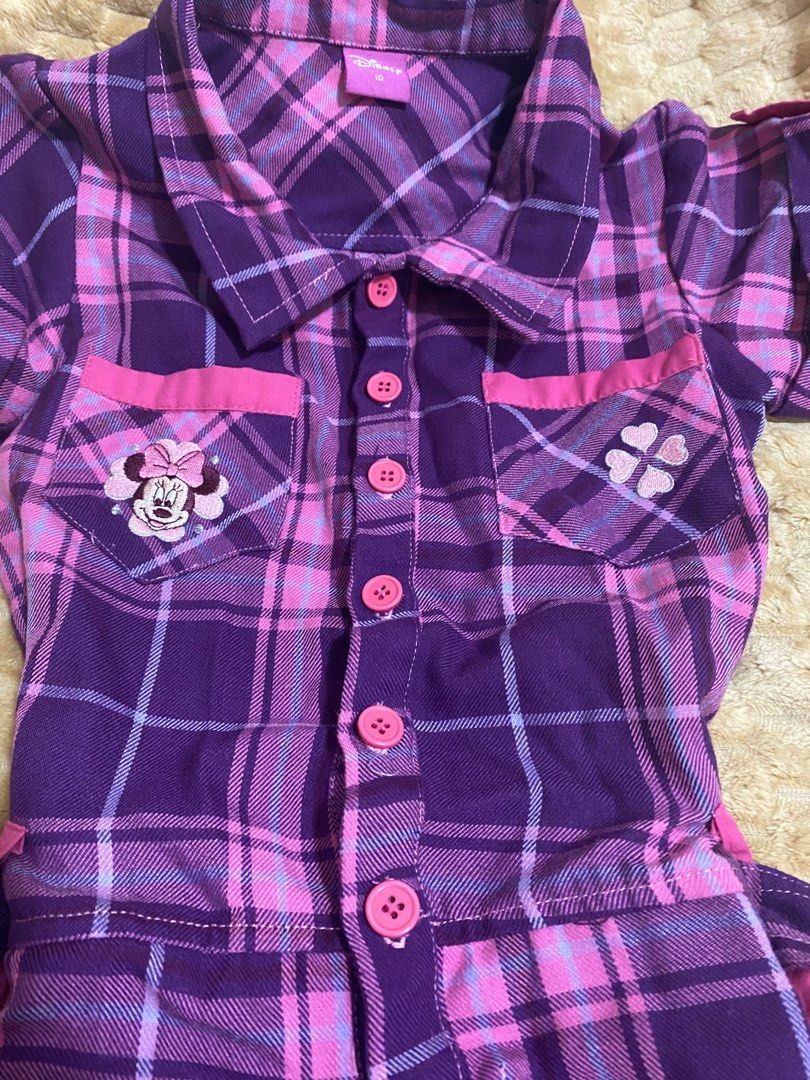 Disney Minnie Jumpsuit (Category: Babies & Kids Fashion) located in Quezon City. Submitted by avyness (Listing ID 1295025446, Image 3). Description: Used only once 4-6 years old Size 10 Length 27 inches Waist 18 inches.