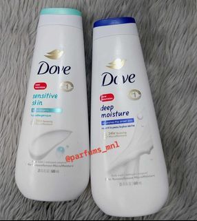 Dove Sensitive Skin Bodywash ! Dove Deep Moisture Bodywash (sold per piece)