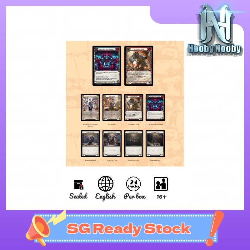 flesh and blood bright lights booster box - This all Mechanologist set offers a limited format experience like no other Flesh and Blood: Bright Lights
