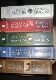 GAME OF THRONES BOOK SET