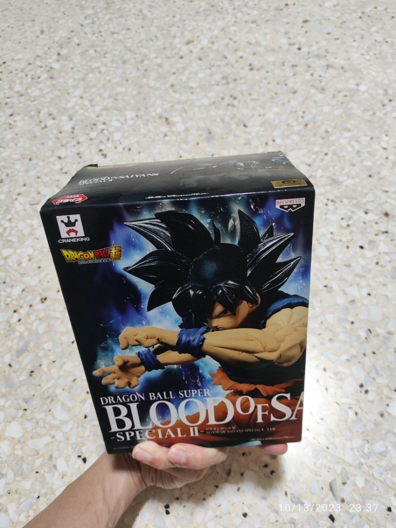 Gold Toei Dragonball Super Blood of Saiyan Ultra Instinct Goku Anime Figure Figurine Statue Kuji DXF Grandista Figuarts POP Megahouse Aniplex Megahouse (Category: Toy Figures) located in Singapore. Submitted by chikara130 (Listing ID 1295055204, Image 2). Description: .