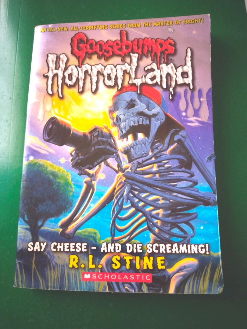 Goosebumps Say Cheese Die By R L Stine Hobbies Toys Books