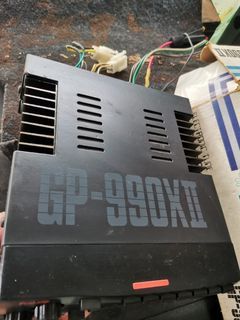 Graphic equalizer booster