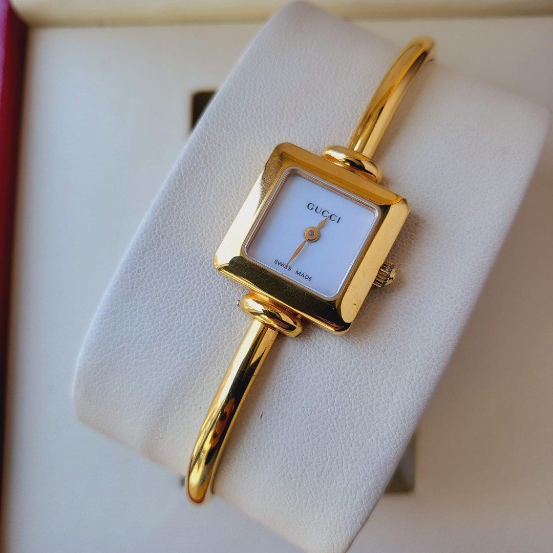 Gucci 1900l watch gold deals