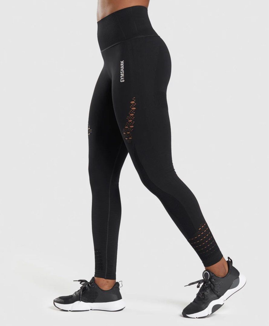 Gymshark Energy Seamless Cropped Leggings, Size S, Women's Fashion,  Activewear on Carousell