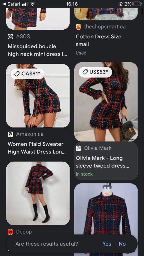 Long sleeve frayed hem tweed dress outlet