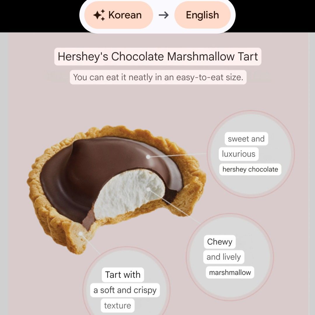 Hershey's Chocolate Marshmallow Tart 38gx20 (Category: Packaged & Instant Food) located in Cainta. Submitted by shopchelonline (Listing ID 1295140176, Image 3). Description: Hershey's Chocolate Marshmallow Tart 38gx20 🛒1,155.00 each(all in) + LSF 💎Pre-order - NO RUSH SHIPPING 💎Korea Pasabuy - NORMAL ETA 💎Colors may vary due to lighting. 💎Availability and price may vary 💎The outer case/box is simply for protecting goods. (Damages such as scr