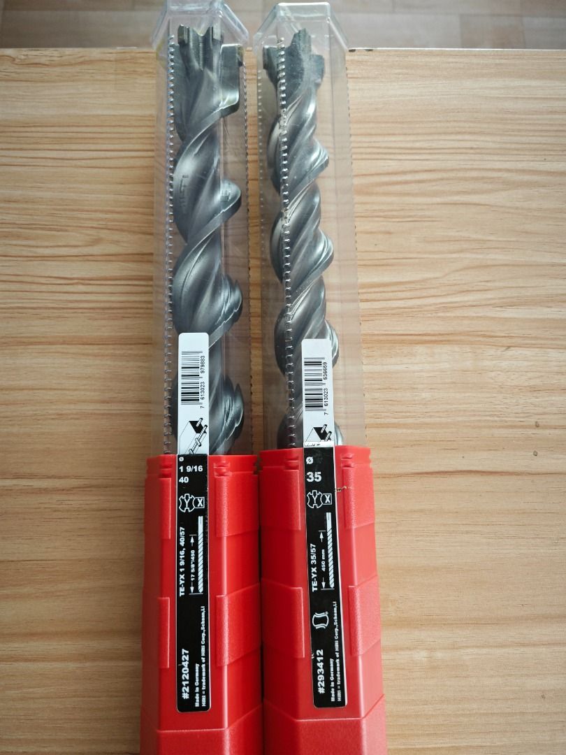 HILTI TE YX SDS MAX METRIC HAMMER DRILL BIT Computers Tech Parts Accessories Other Accessories on Carousell