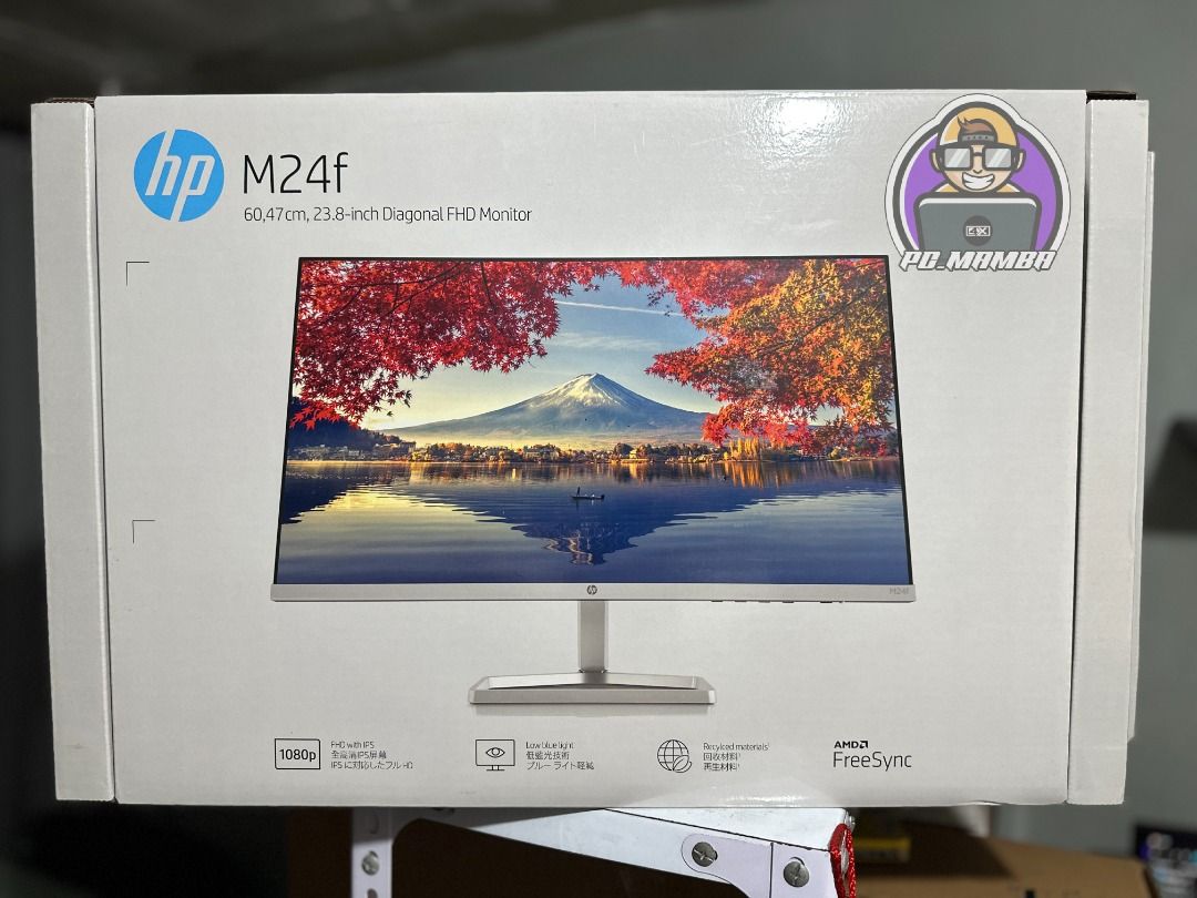 HP 24inches M24F Eye Ease 75hz | Frameless | IPS FullHD | Still as new ...