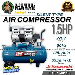 Jr Kawasaki 1.5hp 30L Silent Type Air Compressor (JRKST1.5HP/30L)