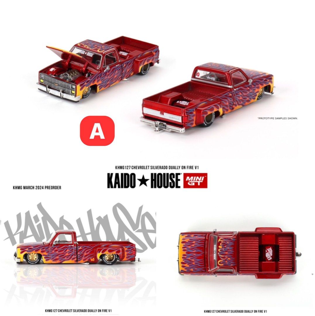 kaido house 9台セット R34 510 SILVERADO 等 kaido house 9台セット R34 510 SILVERADO 等