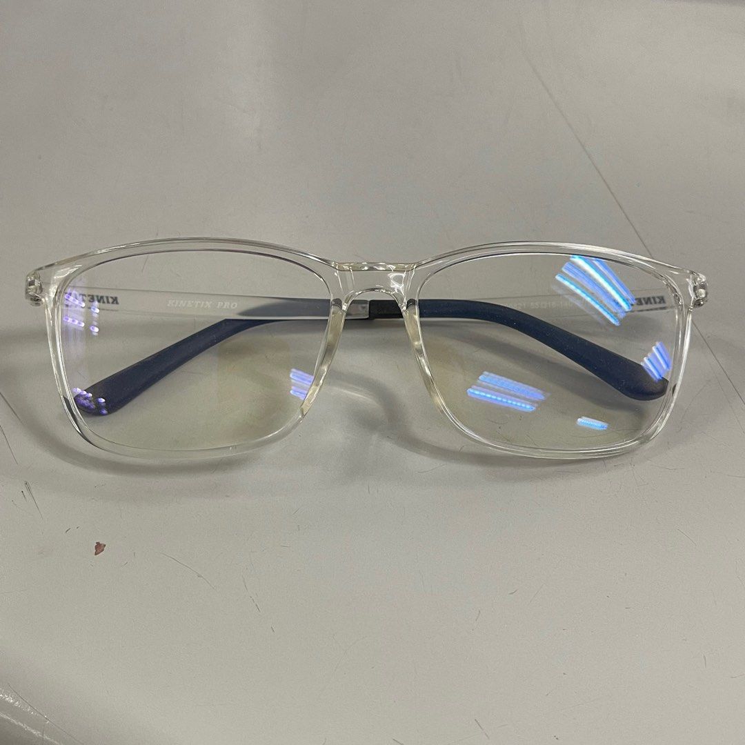 Kinetix Pro Anti-Radiation Glasses (Category: Sunglasses & Eyewear) located in Bulacan. Submitted by _prelovedbyv. (Listing ID 1295021449, Image 1). Description: ‼️ Bought it last March 9, 2024 ‼️ Barely used ‼️ Shipping fee should be shouldered by the buyer. ‼️ Payment first REMINDERS: - no refund/exchange/return/cancellation - seller is not liable for any loss/damage of the item/s. - record a video of you opening the parcel in case of missing i