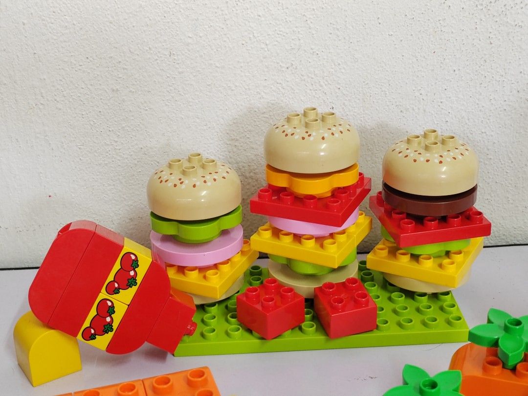 Lego duplo creative burger icecream birthday cake combo set Hobbies Toys Toys Games on Carousell