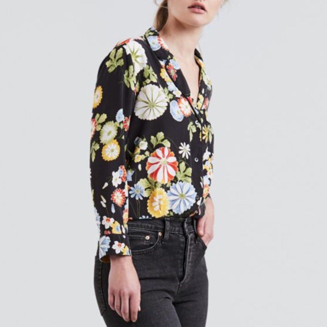 Levis yvette shirt new arrivals