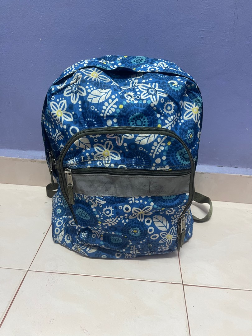 Ll bean floral backpack online