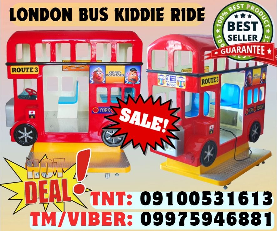 London bus Kiddie Rides For Sale Coin Operated Kiddie Rides, Commercial ...
