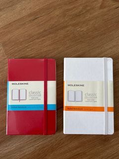 Moleskine Mini- Notebook (Red and White)