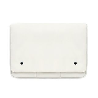 Multi-pocket Laptop Sleeve White
