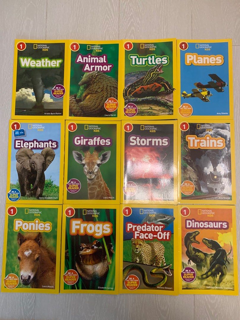 National Geographic Kids 童書Level 1 (39冊), 興趣及遊戲, 書本 