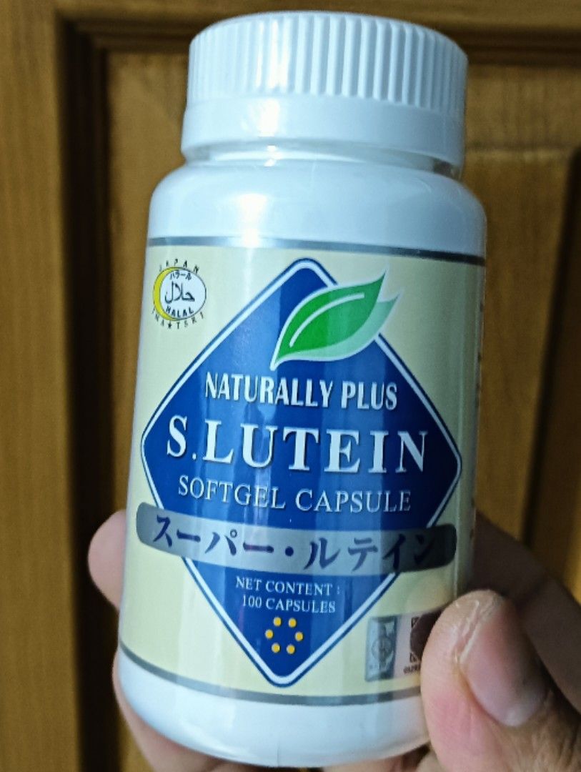 Naturally plus super lutein, Health & Nutrition, Health Supplements ...