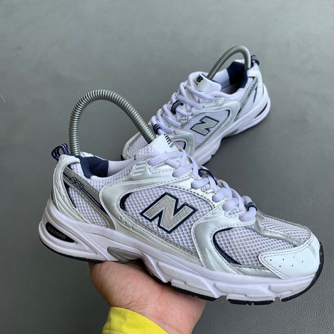 New Balance 530 running White Natural Indigo second, Fesyen Wanita