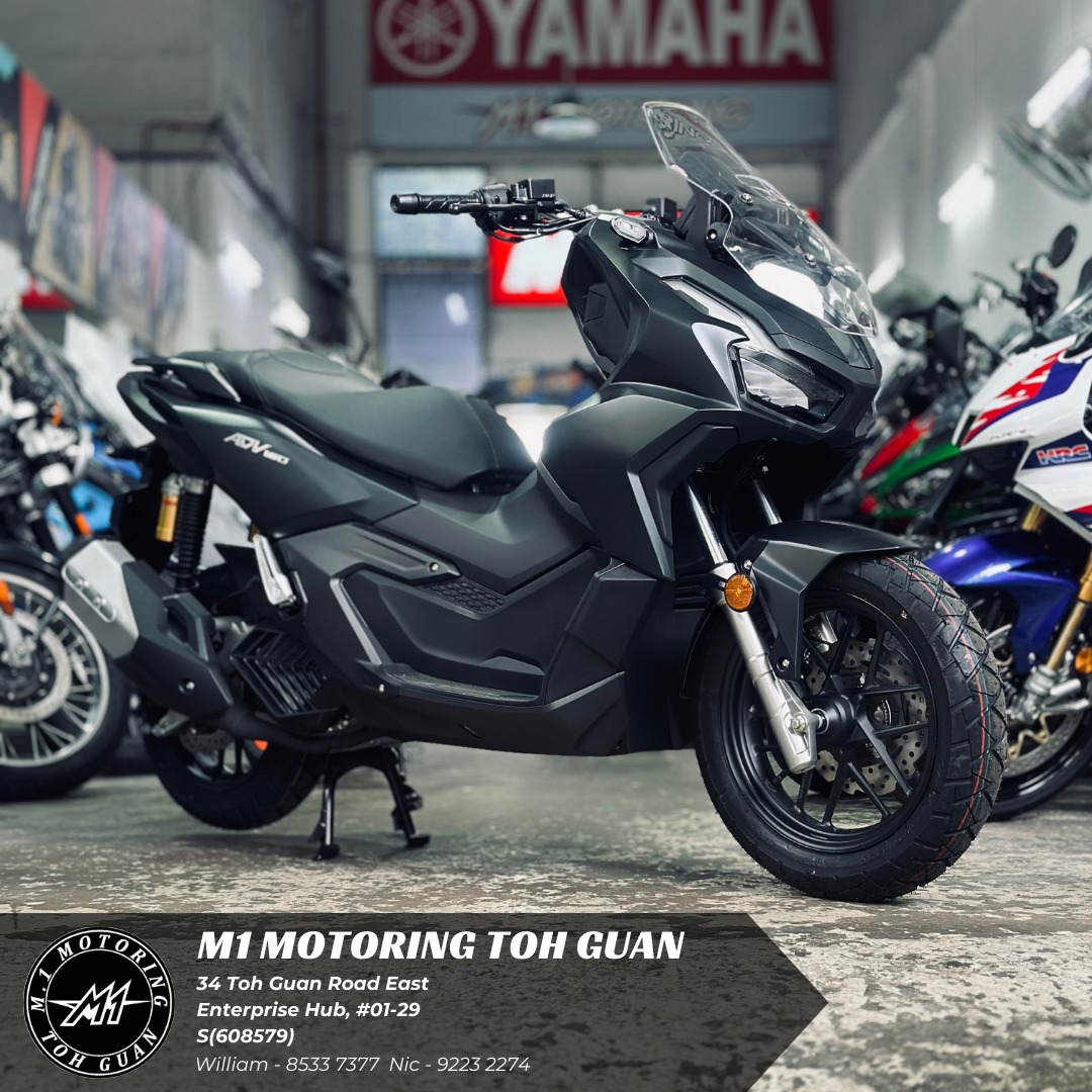 NEW HONDA ADV160, Motorcycles, Motorcycles for Sale, Class 2B on Carousell