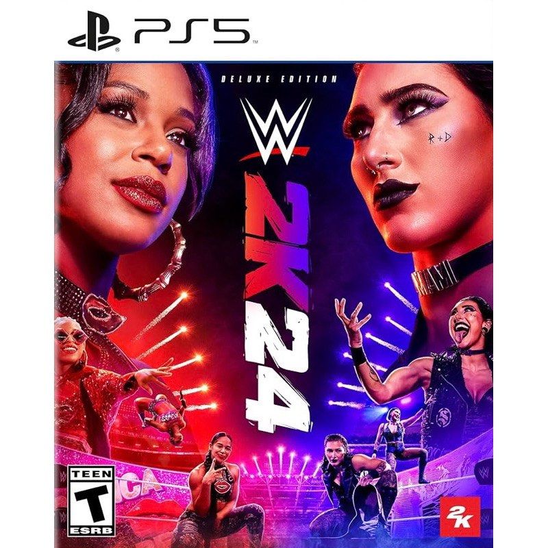 (🔥NEW🔥) PS4 PS5 WWE 2K24 Full Game Digital Download PS4 & PS5 WWE 2024