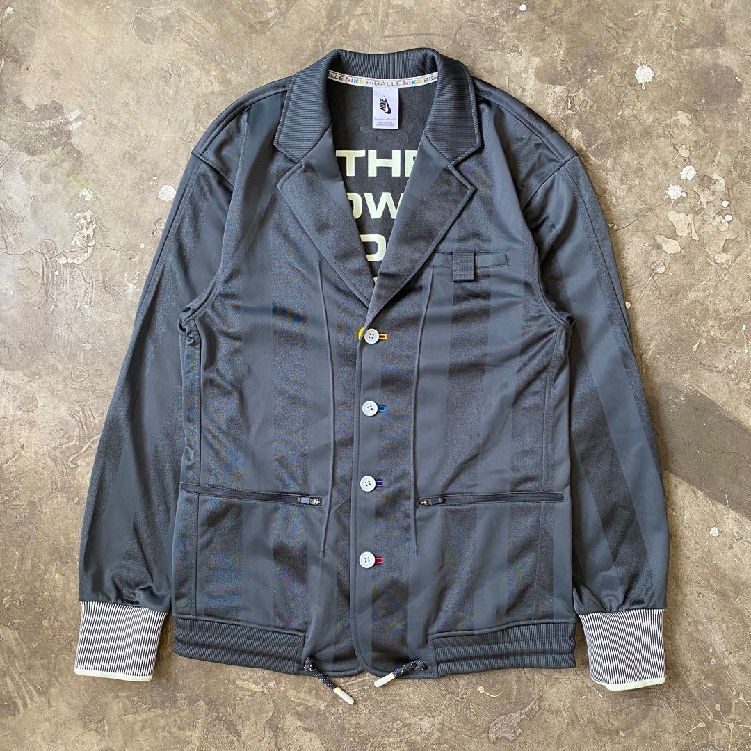 Nikelab Pigalle Track Suit Jacket Men s Fashion Coats Jackets and Outerwear on Carousell