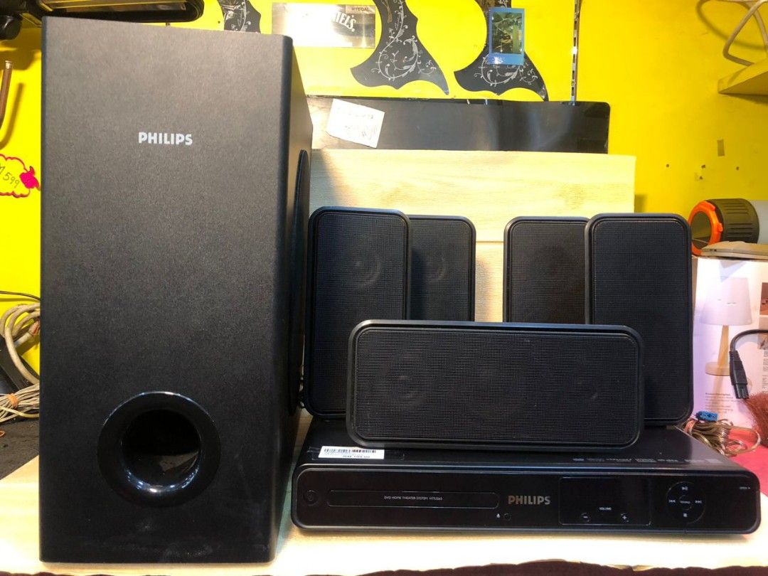 PHILIPS HOME THEATER SET HTS3265, Audio, Other Audio Equipment on Carousell