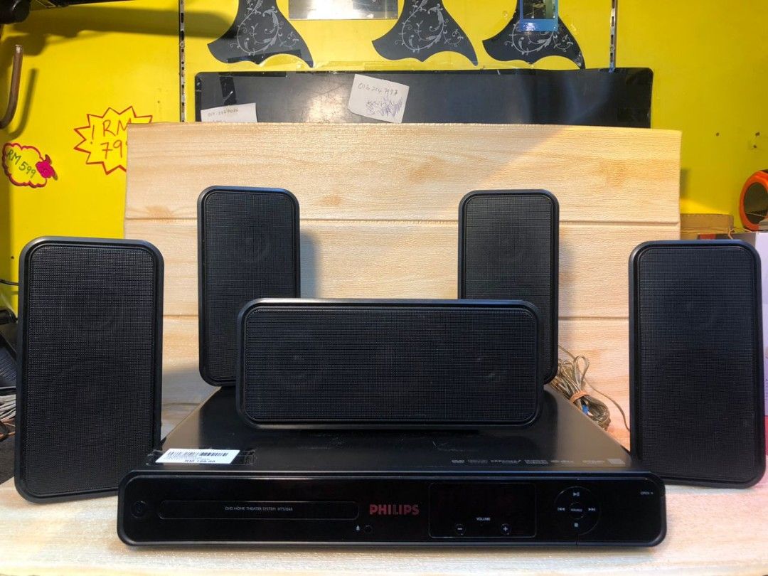 PHILIPS HOME THEATER SET HTS3265, Audio, Other Audio Equipment on Carousell