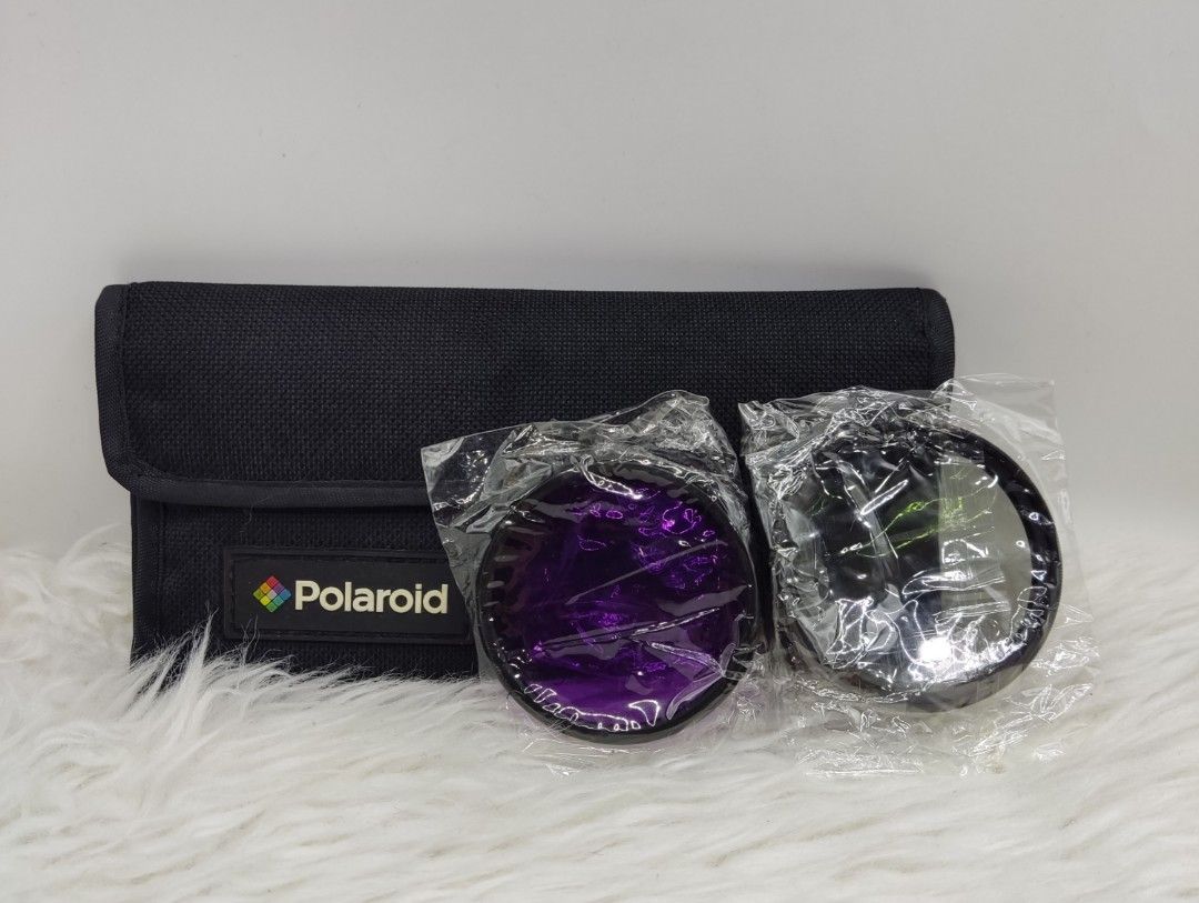 Polaroid Filter Lens Fluorescent & Circular PL 52mm (Category: Camera Bags & Carriers) located in Paranaque City. Submitted by dalle_closet (Listing ID 1295014226, Image 2). Description: brandnew 2pcs fluorescent & circular PL for 52mm.