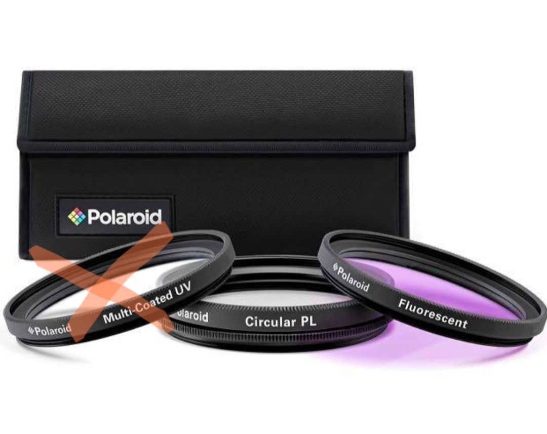 Polaroid Filter Lens Fluorescent & Circular PL 52mm (Category: Camera Bags & Carriers) located in Paranaque City. Submitted by dalle_closet (Listing ID 1295014226, Image 1). Description: brandnew 2pcs fluorescent & circular PL for 52mm.