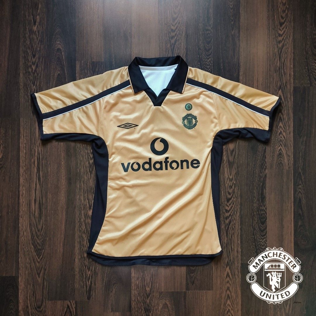 RETRO UMBRO MANCHESTER UNITED 100 Years Centennial Football Jersey Men s Fashion Activewear on Carousell