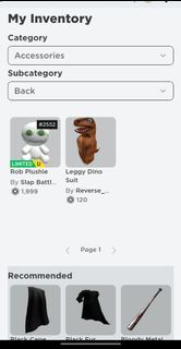 Roblox account for sale( Has 4 Limited's which can be worth 60 to 80K)