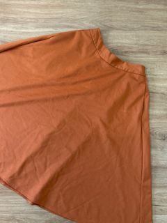 Rust Orange Long Skirt