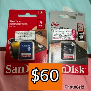 SanDisk SDHC card (8+32GB)