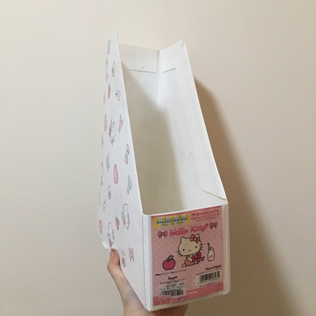 Sanrio Hello Kitty File Box (Category: Storage Boxes & Baskets) located in Caloocan City. Submitted by wearweare (Listing ID 1295083662, Image 2). Description: .