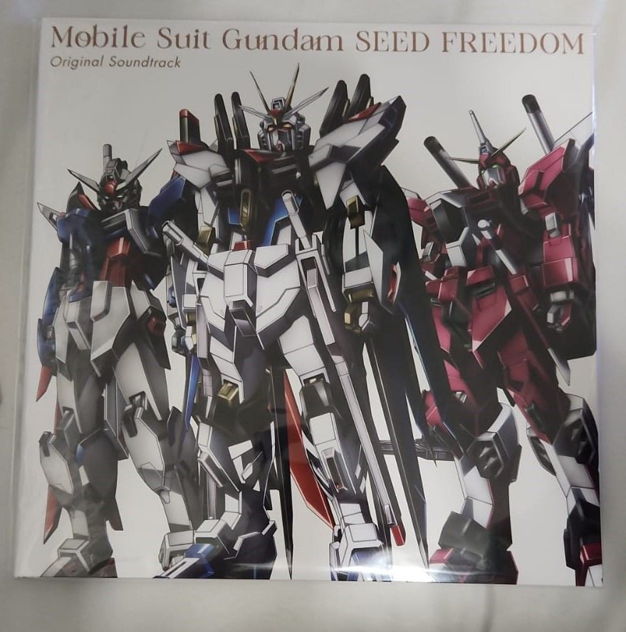現貨)『機動戦士ガンダムSEED FREEDOM』OST (LP) 黑膠限定版連特典B2
