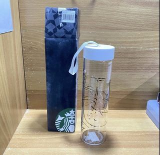 Starbucks Glass Water Bottle with Box