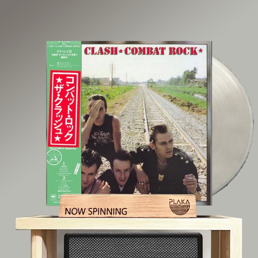 The Clash - Combat Rock Vinyl LP Plaka (Category: Vinyls) located in Manila. Submitted by plaka.mnl (Listing ID 1295075161, Image 1). Description: The Clash - Combat Rock Limited Edition Clear Vinyl with Japanese OBI Strip Track List: Side 1 1. Know Your Rights 2. Car Jamming 3. Should I Stay or Should I Go (Remastered) 4. Rock the Casbah (Remastered) 5. Red Angel Dragnet 6. Straight to Hell Side 2 1. Overpowered by Funk 2. Atom Tan 3. Sean Flynn