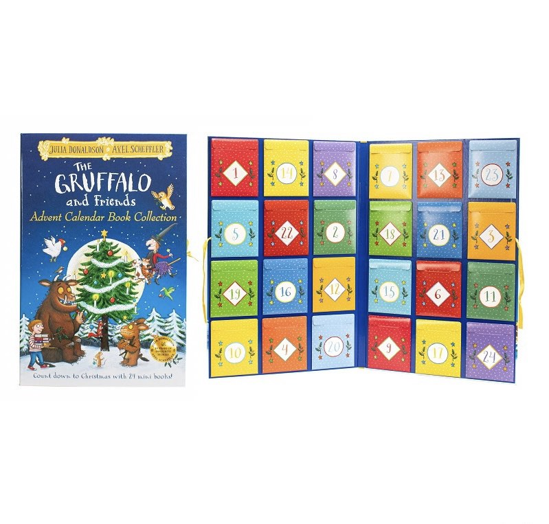 近新 The Gruffalo and Friends Advent Calendar 怪獸古肥玀聖誕日曆 含24冊小書 遊戲書 童書繪本