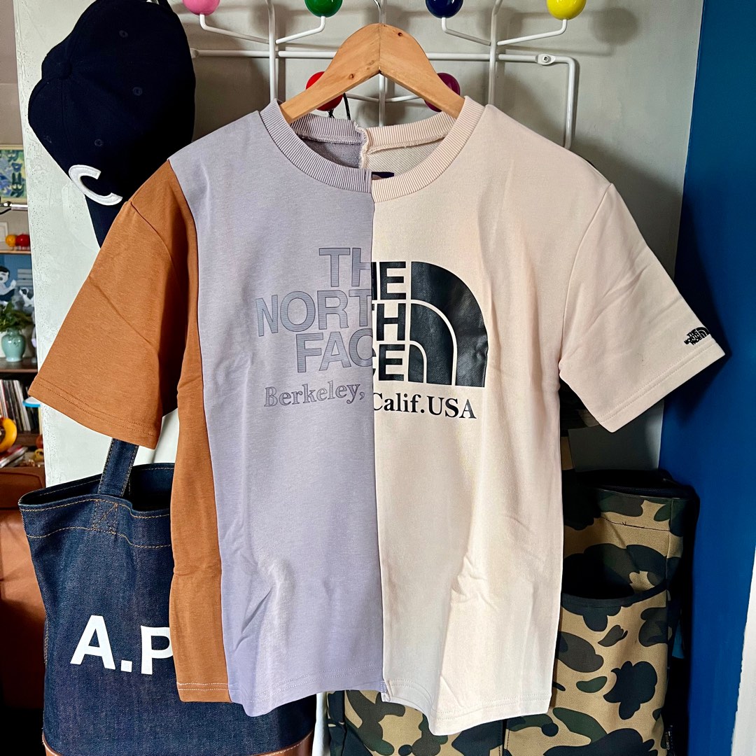 The north face asymmetry logo tee shop