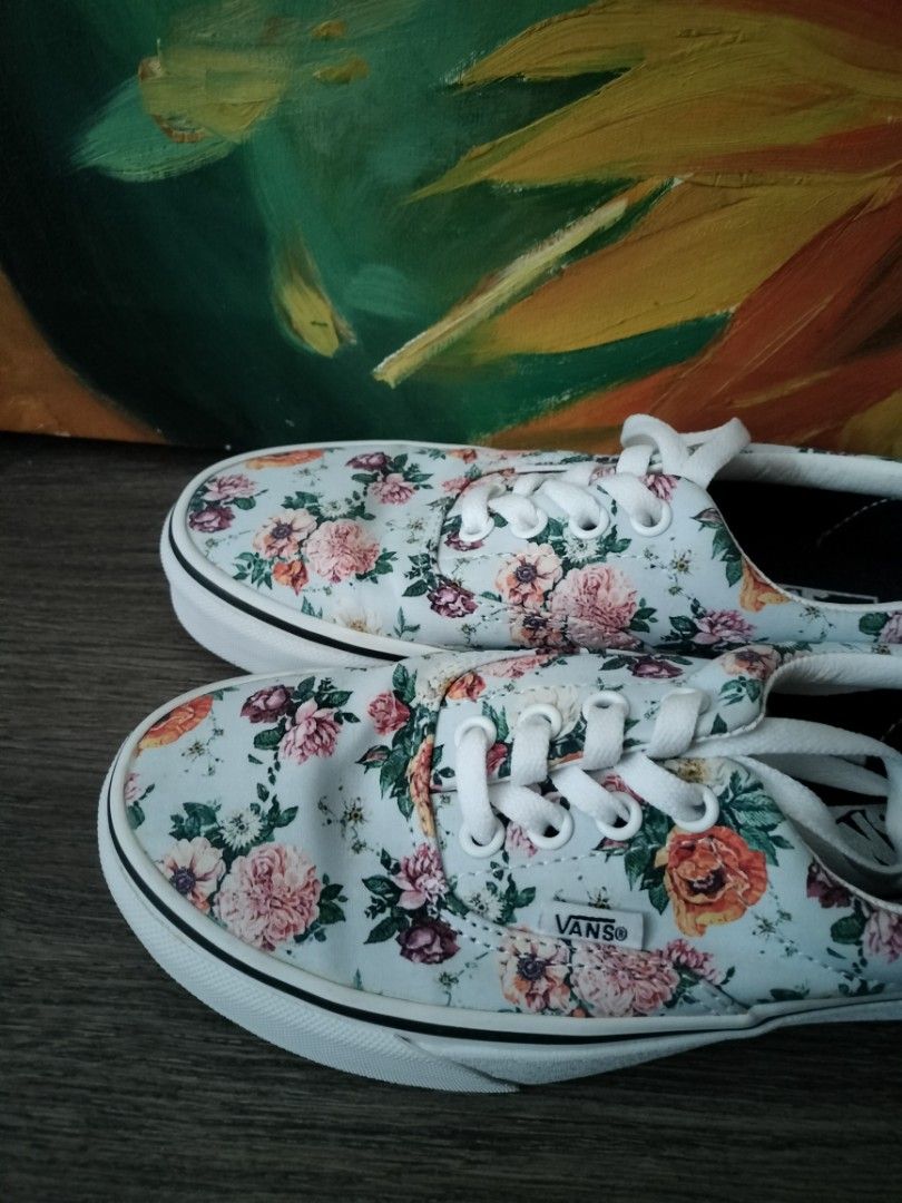 Vans Era Garden Floral Print EU36 Women s Fashion Footwear Sneakers on Carousell
