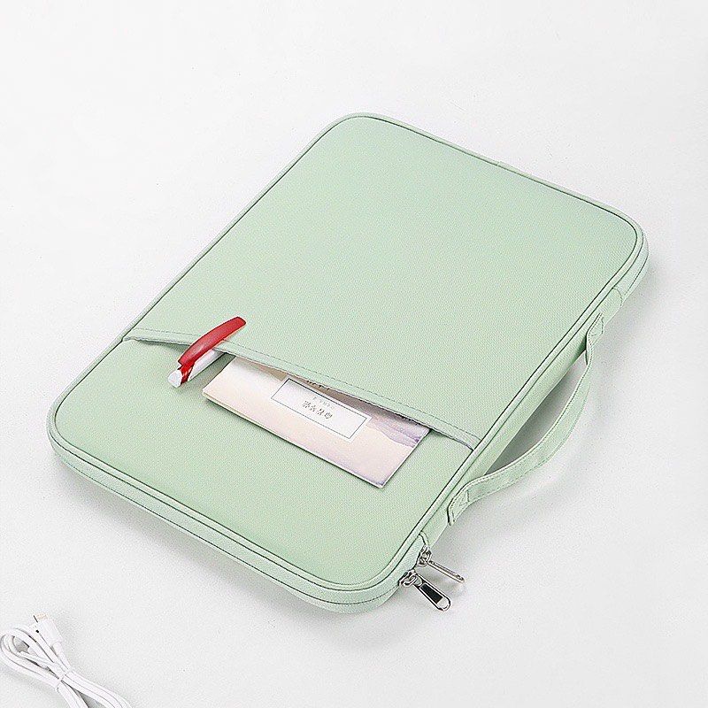 Waterproof Laptop Bag (Category: Laptop Bags & Sleeves) located in Mandaluyong City. Submitted by abbysscloset (Listing ID 1295033745, Image 3). Description: Laptop Case New Design Ultra Portable Carrying Handle Waterproof Laptop Bag Compatible with 11-13 Inch Computer Fits ipad Air Product Size: Inch: 12.9-13" External Size: 350*250*30mm Internal Size: 320*240*20mm Product Description: • Made of waterproof Nylon canvas fabric. • Enough space to 