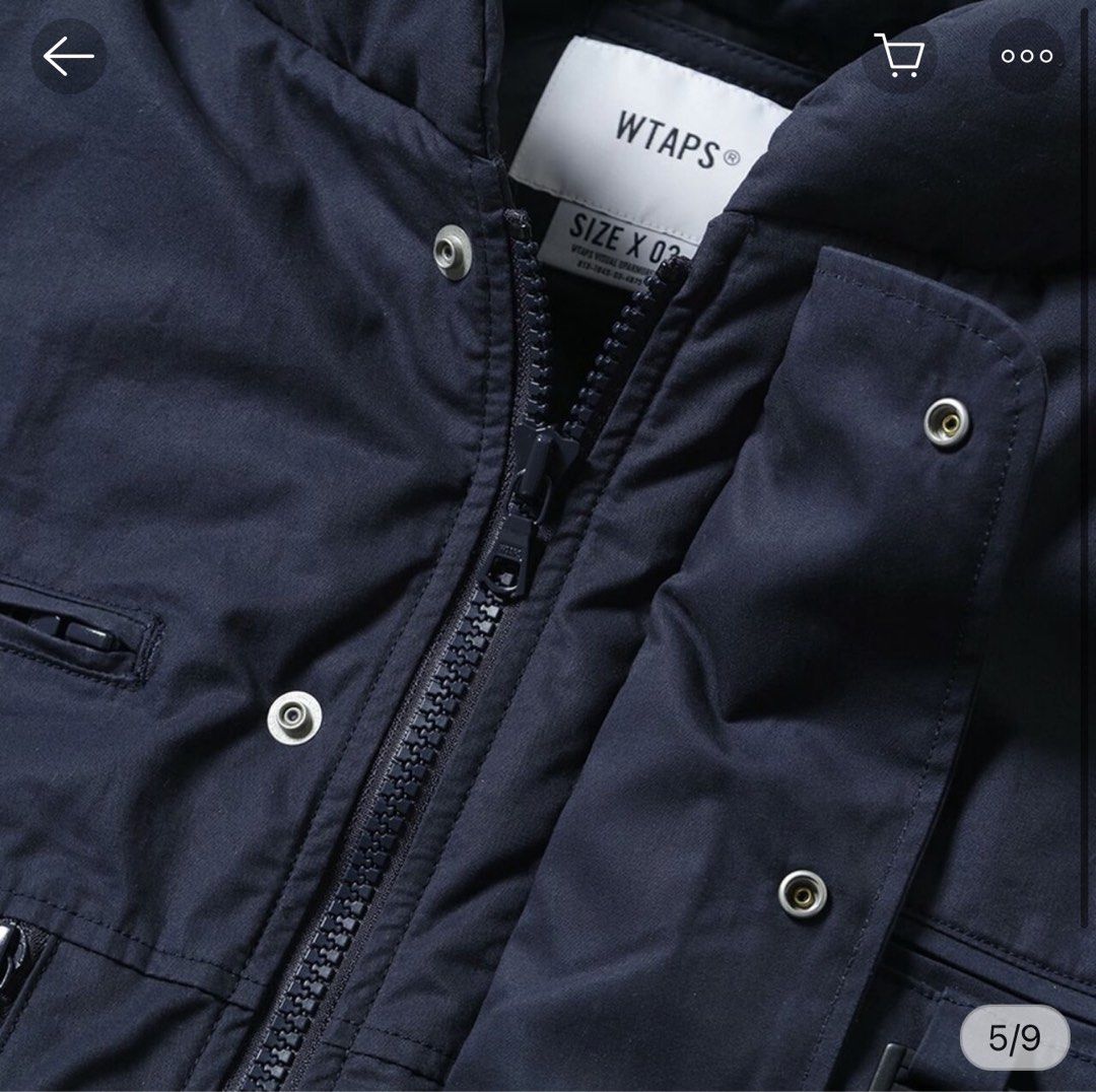 WTAPS 21AW STRAND / JACKET / COTTON. WEATHER. A.H. SSZ(NAVY), 男裝