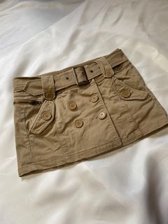Y2K Denim Belt Skirt