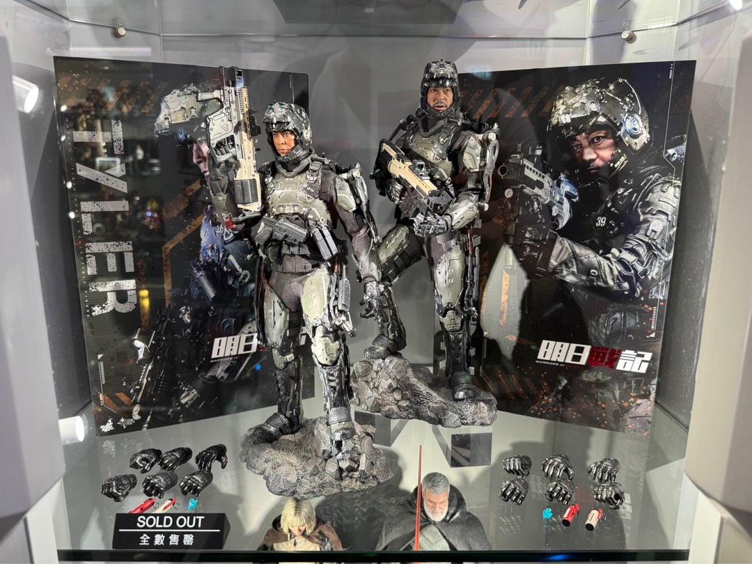 全新現貨或可取單交易1 Set 兩盒Hottoys MMS667 MMS668 Warriors of 