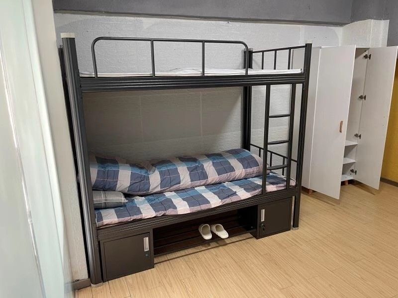 🔥卡扣款不用上螺絲!🔥包送貨包上樓!金屬高架床 床架 碌架床 工人床 上下床Loft bed ,helper bed, bunk bed